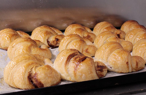Brioches artigianali fresche