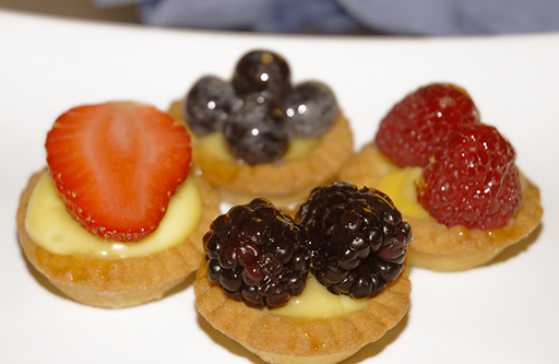 Assortimento di dolci freschi
